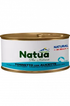 Natua Gelee Thunfisch mit kleinen Sardellen 24x85 g