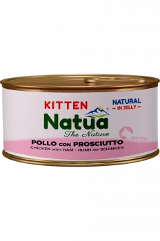 Natua Gelee Hühnchen mit Schinken 24x85 g