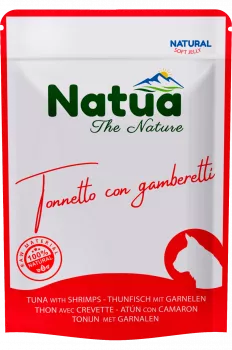 Natua Cat Thunfisch mit Garnelen 24x70 g