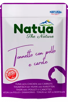 Natua Cat Thunfisch mit Huhn und Karotten 24x70 g