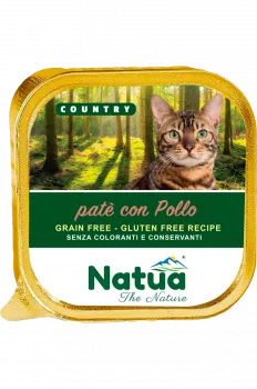 Natua Cat Country Hühnchen  34 x 100 g