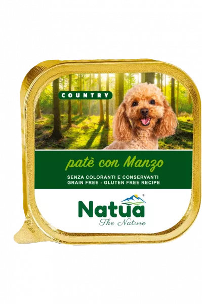 Natua Dog Country Rind 34 x 100 g
