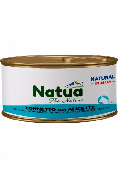 Natua Gelee Thunfisch mit kleinen Sardellen 24x85 g