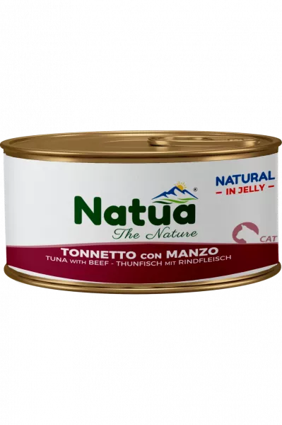 Natua Gelee Thunfisch mit Rindfleisch 24x85 g