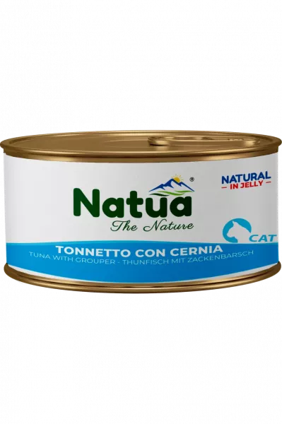 Natua Gelee Thunfisch mit Zackenbarsch 24x85 g