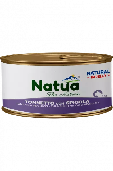 Natua Gelee Thunfisch mit Wolfsbarsch 24x85 g