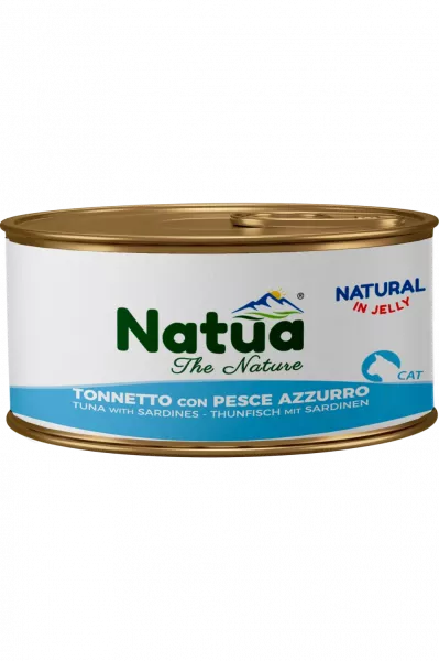 Natua Gelee Thunfisch mit Sardinen 24x85 g