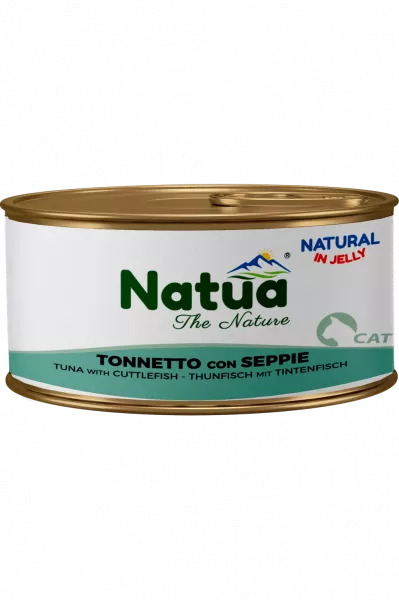 Natua Gelee Thunfisch mit Tintenfisch Seppie 24x85 g