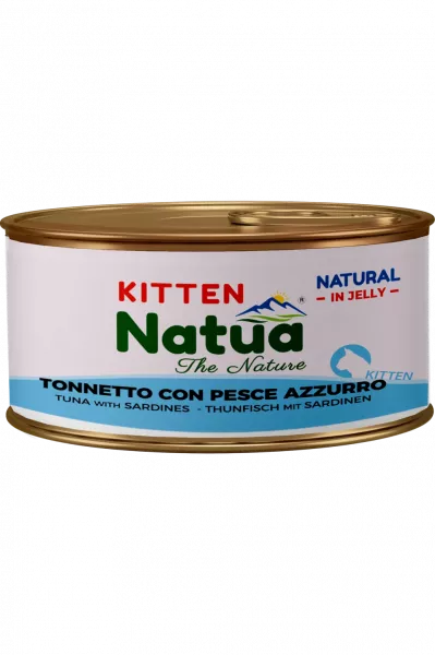 Natua Gelee Thunfisch mit Sardinen 24x85 g