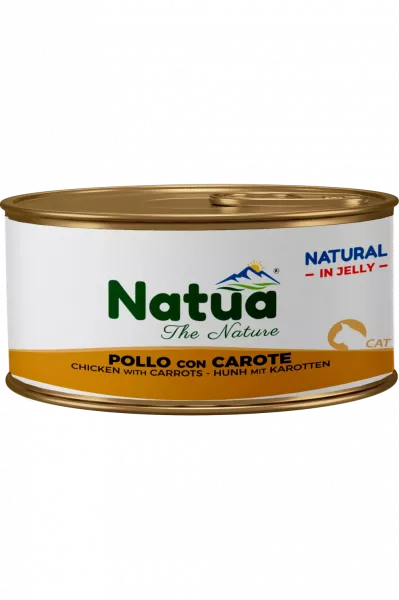 Natua Gelee Hühnchen mit Karotten 24x85 g