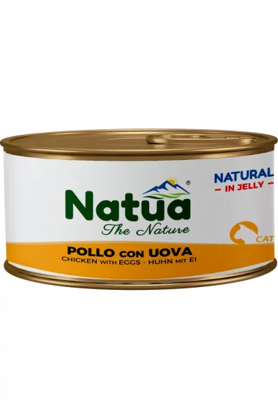 Natua Gelee Hühnchen mit Ei 24x85 g