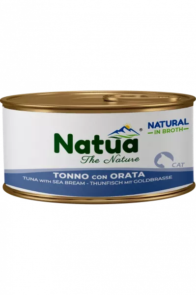 Natua Brühe Thunfisch mit Goldbrasse 24x85 g
