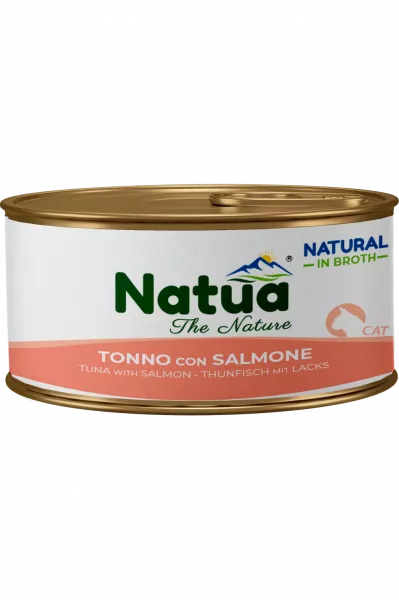 Natua Brühe Thunfisch mit Lachs 24x85 g
