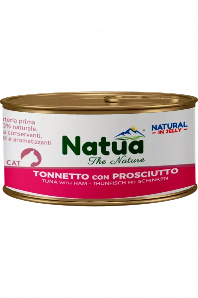 Natua Gelee Thunfisch mit Schinken 24x150 g