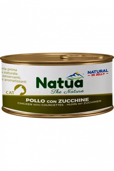 Natua Gelee Hühnchen mit Zucchini 24x150 g