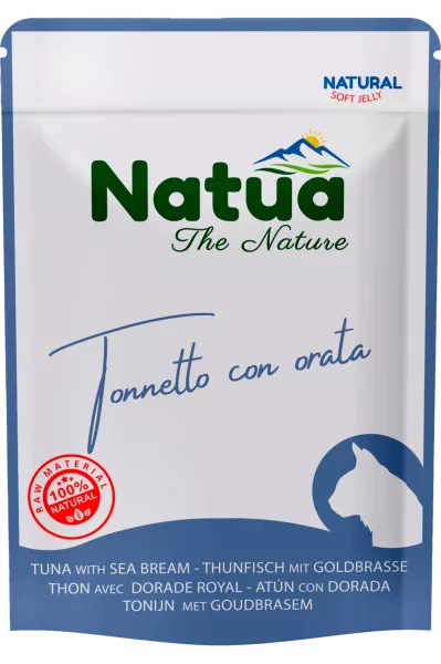 Natua Cat Thunfisch mit Goldbrasse 24x70 g