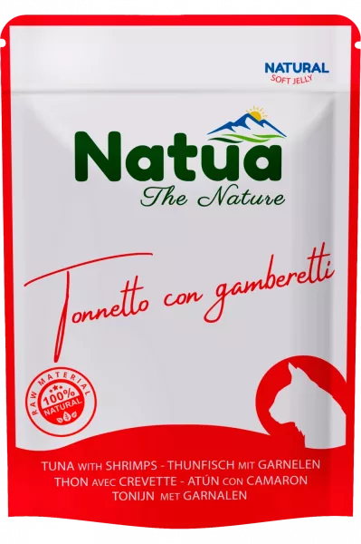 Natua Cat Thunfisch mit Garnelen 24x70 g