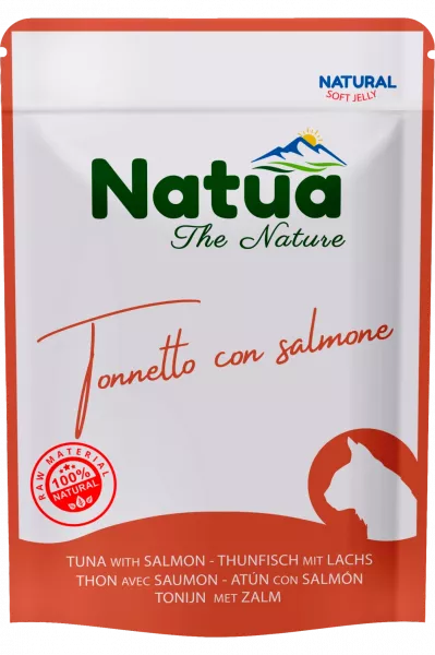 Natua Cat Thunfisch mit Lachs 24x70 g