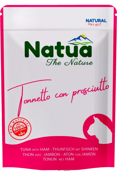 Natua Cat Thunfisch mit Schinken 24x70 g