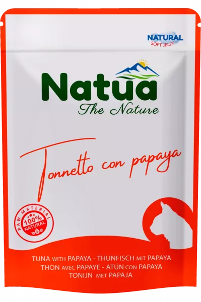 Natua Cat Thunfisch mit Papaya 24x70 g