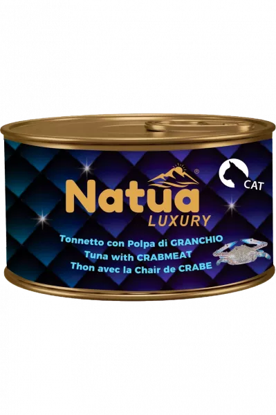 Natua Gelee Katzenfutter Thunfisch mit Krebsfleisch (crabmeat)  24 x 85 g
