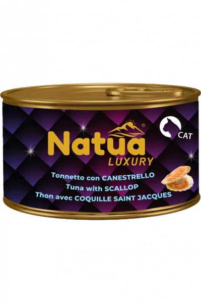 Natua Gelee Katzenfutter mit Jakobsmuschel (scallop)  24 x 85 g