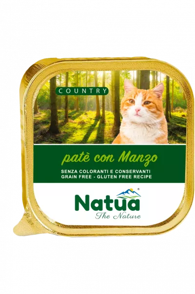 Natua Cat Country Rind 34 x 100g