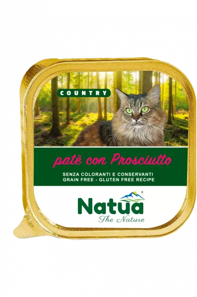 Natua Cat Country Schinken 34 x 100g