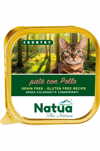 Natua Cat Country Hühnchen  34 x 100 g