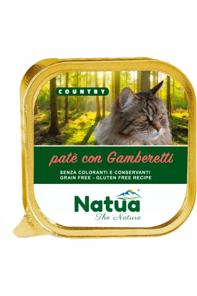 Natua Cat Country Shrimps 34 x 100 g