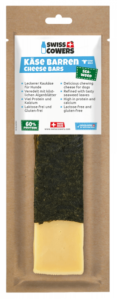 SwissCowers Cheese Bars Seaweed L