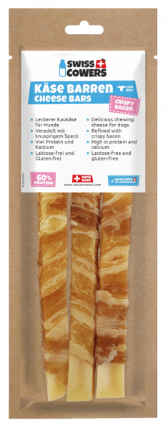 SwissCowers Cheese Bars Bacon S