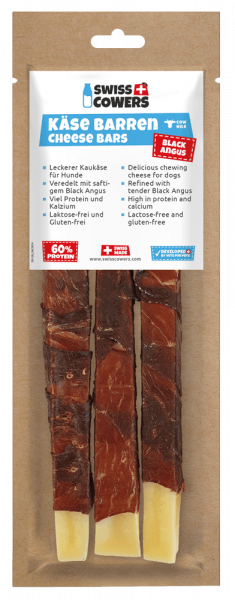 SwissCowers Cheese Bars Black Angus S