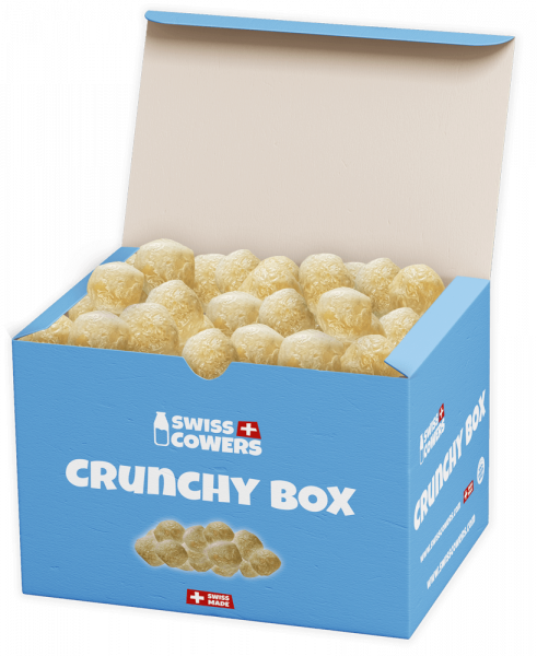 SwissCowers Cheese Crunchies Crunchy Box